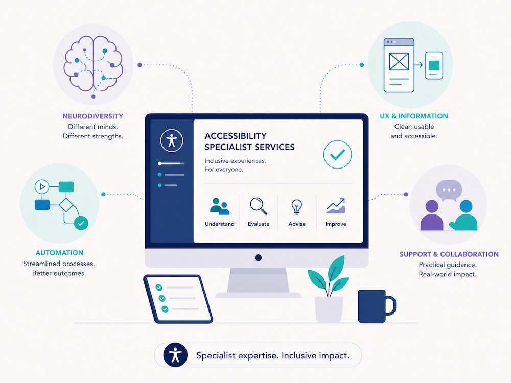 Illustration or screenshot representing accessibility specialist support.